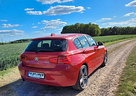 BMW 116 - rot - TÜV neu - 19" Felgen