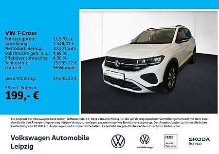 VW T-Cross Volkswagen "Goal" 1.0 TSI *LED*SHZ*
