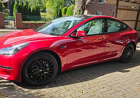 Tesla Model 3 Allradantrieb, AHK, Felgen, Top gepfleg