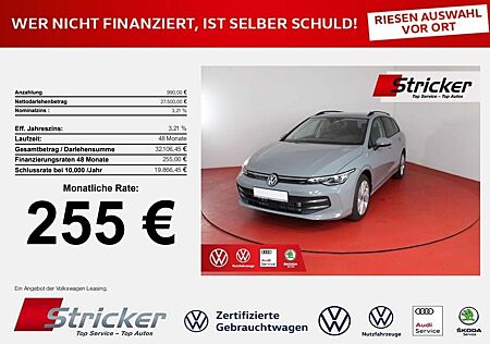 VW Golf Volkswagen Variant Life 1.5 TSI 255,- mtl AHK 8500,- N