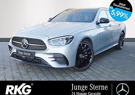 Mercedes-Benz E 300 d 4M T AMG NIGHT LEDER PANO DISTRONIC 360°