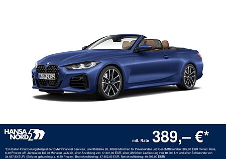 BMW M440d xDrive Cabrio LASER NAVI HUD 360° H/K 19"