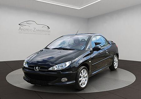 Peugeot 206 Cabriolet CC Platinum SCHWARZ/ROT SPORT