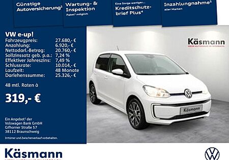 VW e-up! Volkswagen e-up! KAM GRA SHZ PDC MAPS+MORE BT
