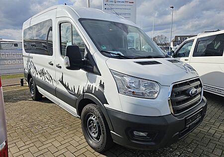 Ford Transit 8 Sitzer/Beklebung/AHK/RFK/Navi