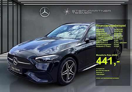 Mercedes-Benz C 200 d T +AMG+Night+MBUX+PANO+KAMERA+AHK+SHZ