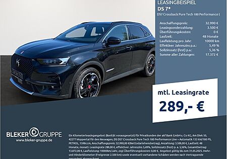 DS Automobiles DS7 Crossback PureTech 180 Performance Line+