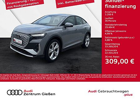 Audi Q4 e-tron gebraucht kaufen Audi Q4 e-tron Sportback 40 S line AHK Navi Assistenz