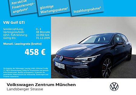 VW Golf Volkswagen VIII GTI 2.0 TSI Navi LED+ HUD ACC 19"BLACK