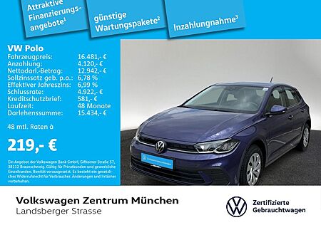 VW Polo Volkswagen 1.0 TSI Life LED ParkPilot AppConnect 5-Gan