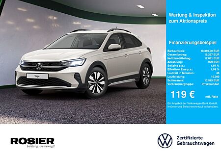 VW Taigo Volkswagen Life 1,0 l TSI ACC LED SPURH. SHZ KLIMA BT
