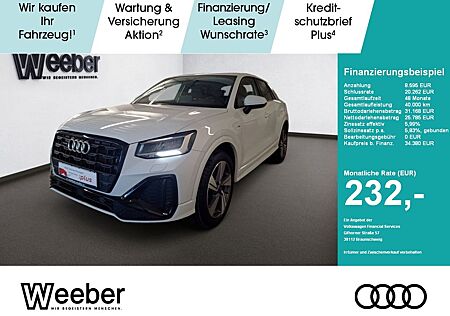 Audi Q2 S-Line BLACK NAVI*LED*LEDER*PDC*SHZ*5J.GAR