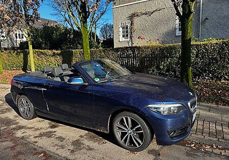 BMW 218d Cabrio Sport Line