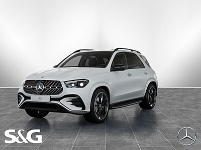 Mercedes-Benz GLE 450 d 4M AMG mattweiß+E-ABC+Pano+AHK+Distr