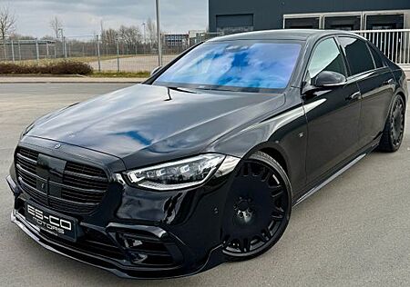 Mercedes-Benz S 400 S 400d 4MATIC LANG BRABUS ALL BLACK 4D TV VOLL