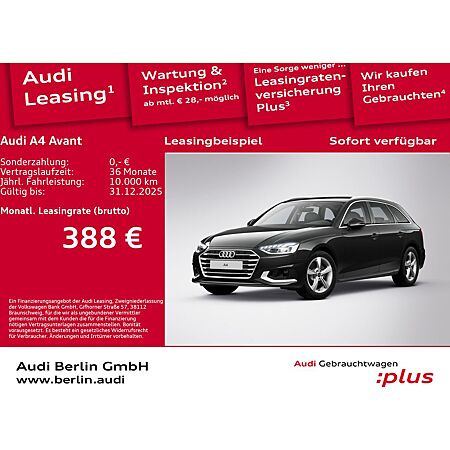 Audi A4 leasen