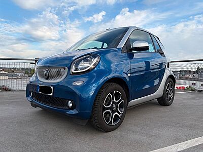Smart ForTwo cabrio 0.9 66kW prime Leder MB-Scheckheft