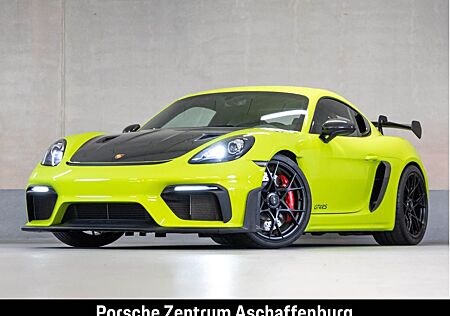 Porsche Cayman GT4 RS acidgreen 1.Hand PTS Weissach-Pake