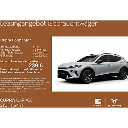 Cupra Formentor leasen