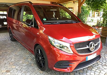 Mercedes-Benz V 300 d AMG,lg,,Sthz.,Night,AHK,ILS,7-Sitze