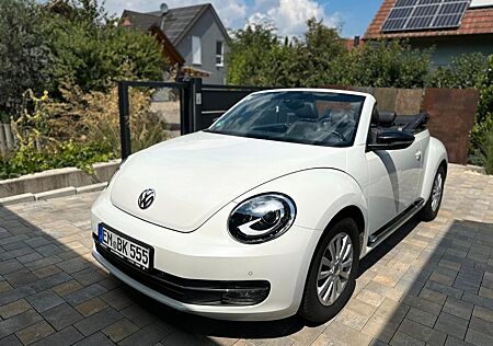 VW Beetle Volkswagen Cabriolet Sport 2.0 TDI weiß