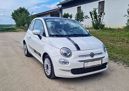 Fiat 500 Lounge Pano WR Alu TÜV Neu Perlmuttweiss