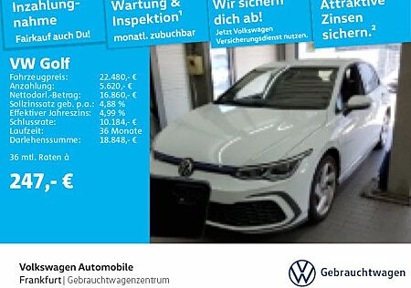 VW Golf Volkswagen VIII 1.4 eHybrid GTE Navi LaneAssist