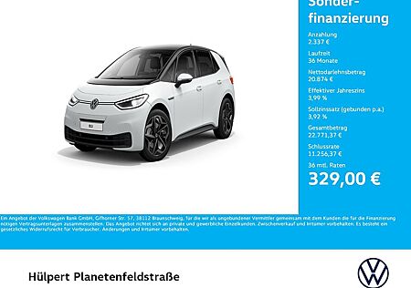 VW ID.3 Volkswagen Pro S TOUR CAM ACC LM19 NAVI SITZHEIZUNG