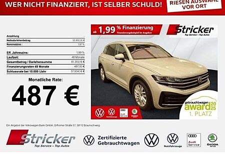 VW Touareg Volkswagen Elegance 3.0TDI 4M 487,-ohne Anzahlung A
