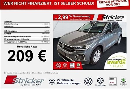 VW T-Roc Volkswagen Goal 2.0TDI 209,-ohne Anzahlung Travel App