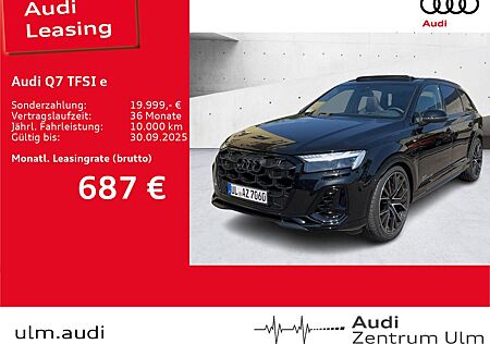 Audi Q7 TFSI e S-Line Black qu 22 AHK B&O LASER PANO
