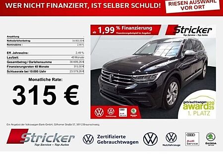 VW Tiguan Allspace Volkswagen Life 2.0TDI DSG 315,-ohne Anzahl