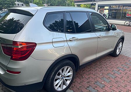 BMW X3 driving 20d