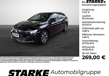 VW Golf Volkswagen Variant 1.5 eTSI DSG Move Navi LED PDC LM