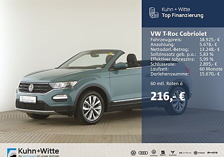 VW T-Roc Volkswagen Cabriolet 1.0 TSI Style *AHK*Audio*Bluetoo