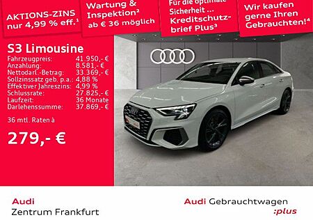 Audi S3 Limousine TFSI quattro S tronic LED Navi Temp