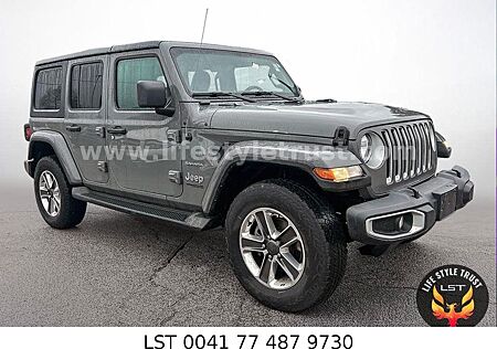 Jeep Wrangler Sahara JL 3.6V6 Leder Hardtop 2021 € 32.500 T1