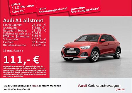Audi A1 allstreet 30 TFSI S tronic S line Virtual/Nav