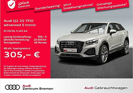 Audi Q2 35 TFSI advanced S tronic AHK MATRIX LED Navi