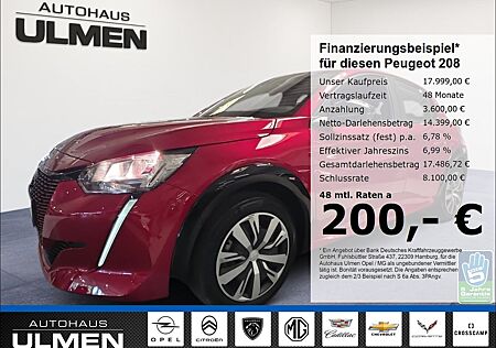 Peugeot 208 Active Elektromotor LED-Scheinwerfer Radio+B