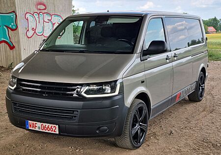 VW T5 Kombi Volkswagen T5 2.0 TDI lang 4Motion+Camper+5 Sitze+Wohnmobil