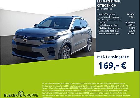 Citroën C3 Turbo 100 S&S Max