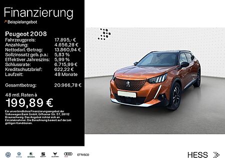 Peugeot 2008 e- GT *Elektro*Pano*Navi*Kamera*Szh*LED