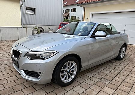 BMW 218i Cabrio Advantage Xenon SHZ PDC 2.Hd.
