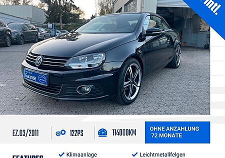 VW Eos Volkswagen Basis BMT*1.Hand*Scheckheft*Navi*TÜV NEU*