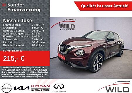 Nissan Juke Tekna N-Design 1.0, Sportsitze, CarPlay