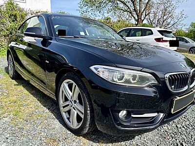 BMW 220d Coupe Autom. Sport Line Leder Navi Glasdach