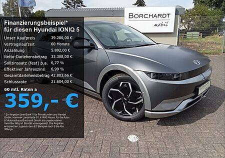 Hyundai IONIQ 5 *Uniq-Paket*Pano*77,4kWh*Grau Matt*WP*