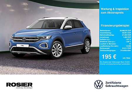 VW T-Roc Volkswagen Style 1.5 l TSI DSG AHK ACC LED NAVI SHZ