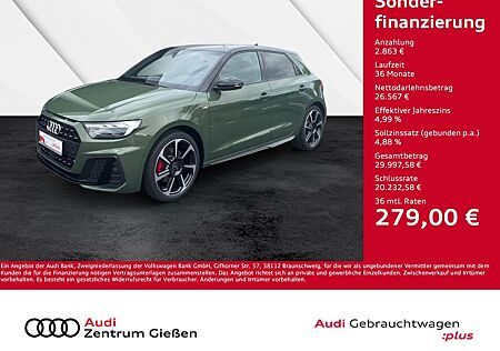 Audi A1 Sportback 30 TFSI S-tronic S line Black SONOS